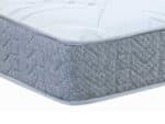 Matelas gris Vitafoam profil matelassé surface relief housse microfibre confort douceur