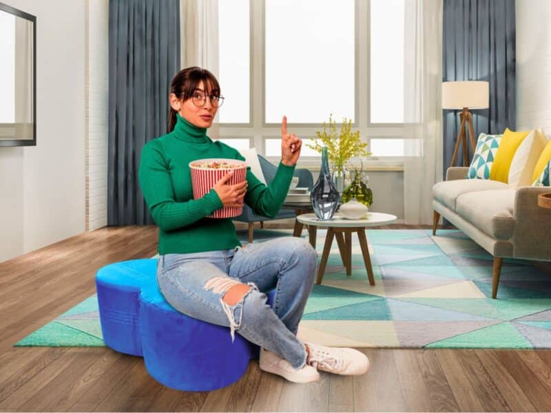 Pouf Trèfle